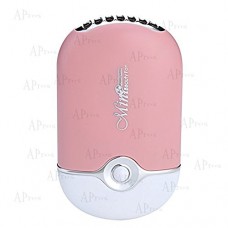 APros USB Mini Portable Fans Rechargeable Air Conditioning Cooling Refrigeration Fan For Eyelash (Pink) - B075FWGG9D